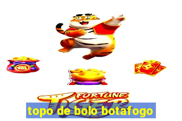 topo de bolo botafogo